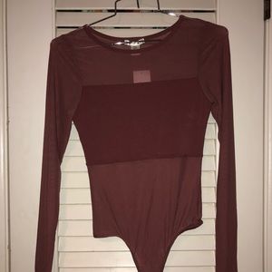 Charlotte Russe NWT see through one piece!